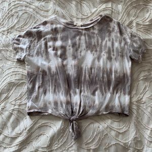 Tie dye crop top